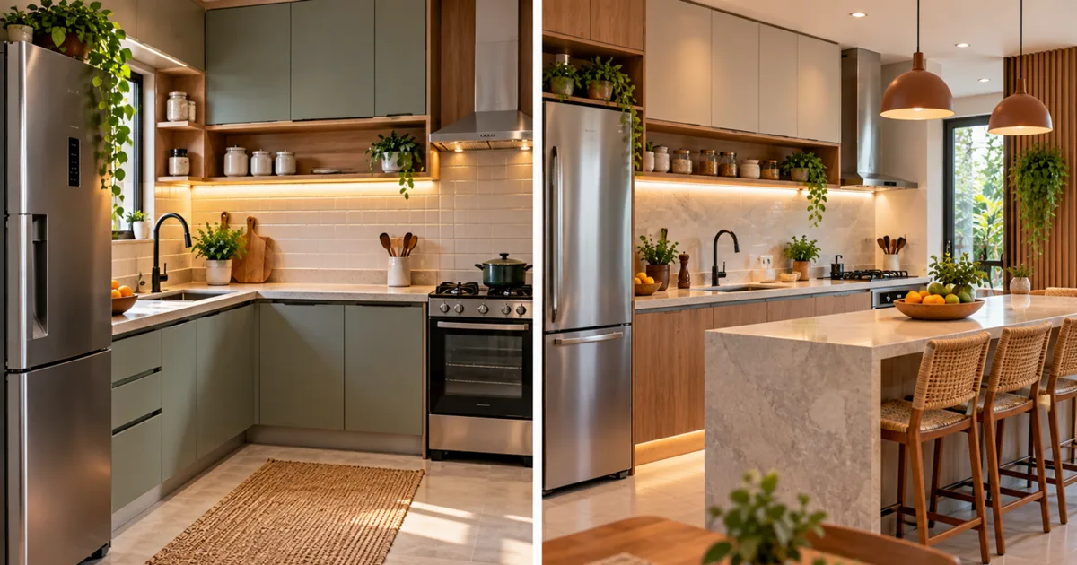 Como organizar a cozinha para ganhar espaço e facilitar o dia a dia