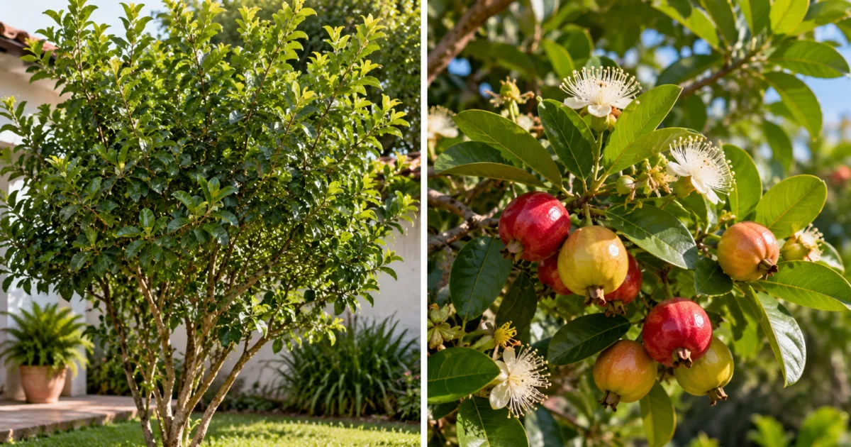 Araçazeiro muda de aparência quando os frutos começam a amadurecer