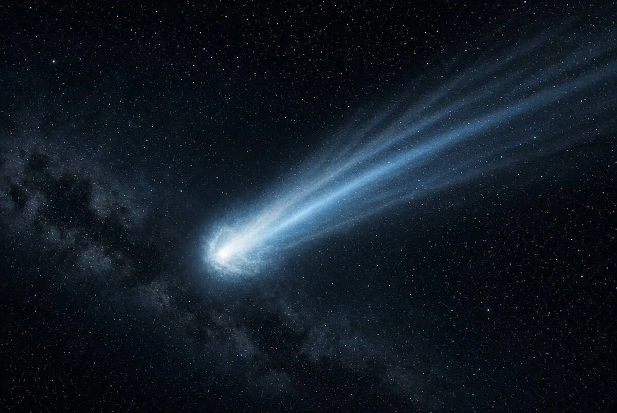 Estudos apontam origem gelada e distante para o cometa 3I/ATLAS