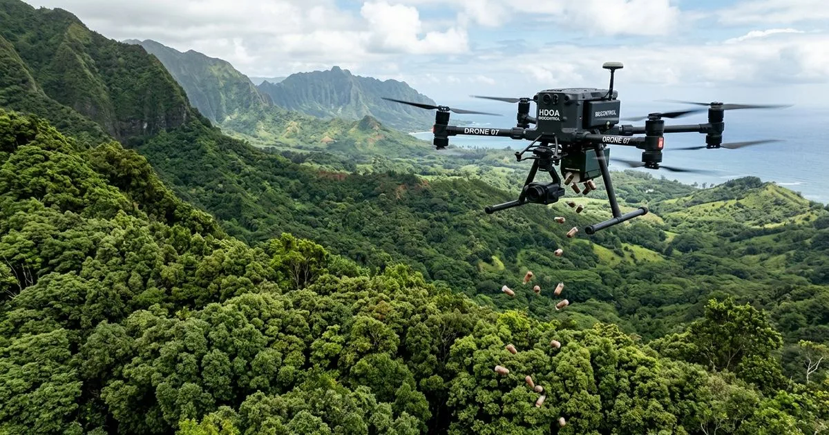 Inseto brasileiro reduz avanço do araçá invasor em florestas do Havaí