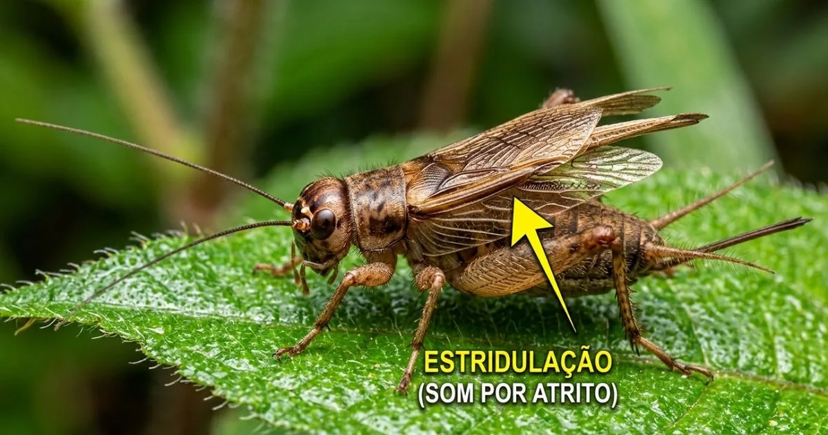 Canto dos grilos no jardim pode indicar equilíbrio ambiental