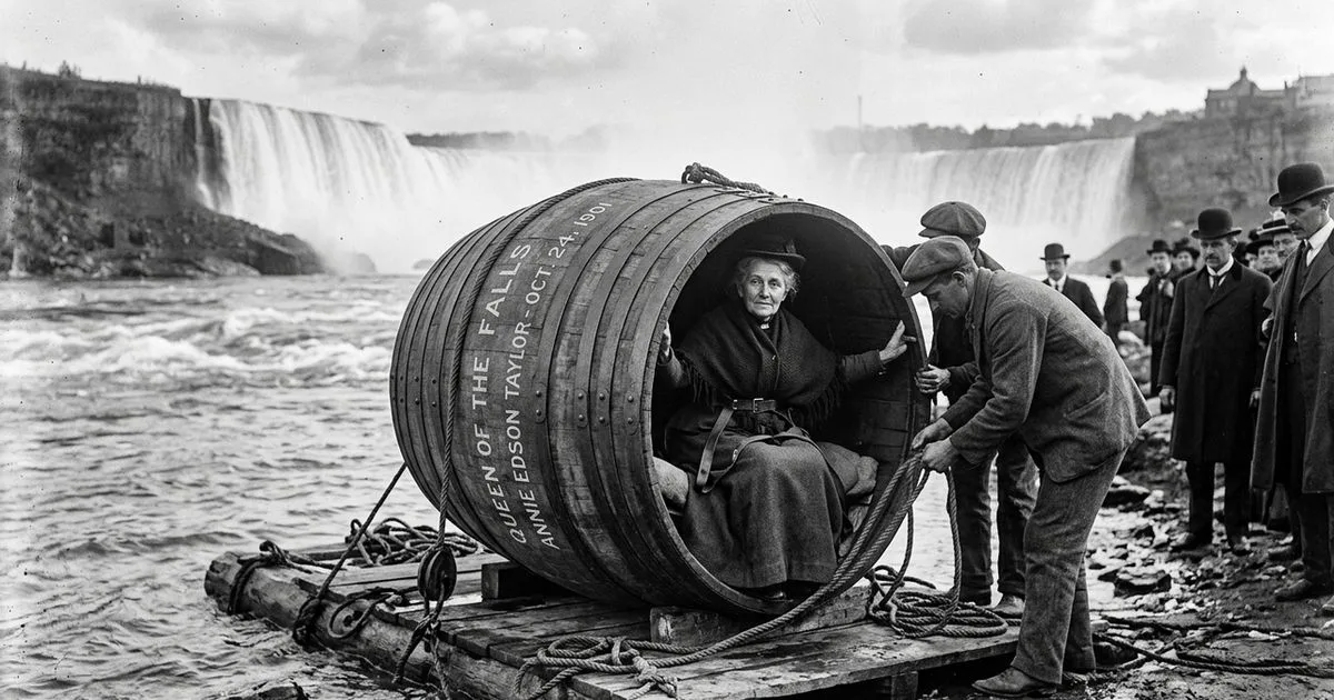 A queda que não garantiu fortuna a Annie Edson Taylor