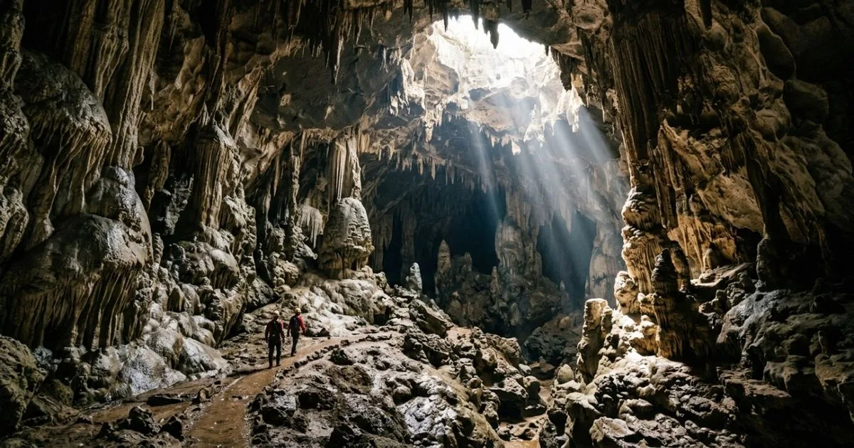 Gruta do Janelão é destaque entre as paisagens do Parque Nacional Cavernas do Peruaçu