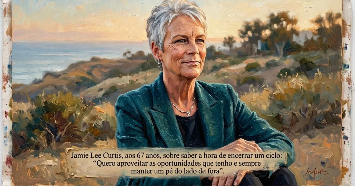 Jamie Lee Curtis fala sobre preparar a saída do trabalho com autonomia