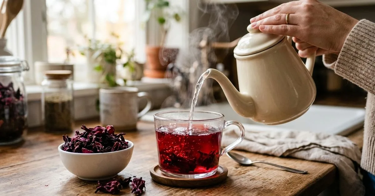 Chá de hibisco pode ajudar na pressão, mas não substitui tratamento