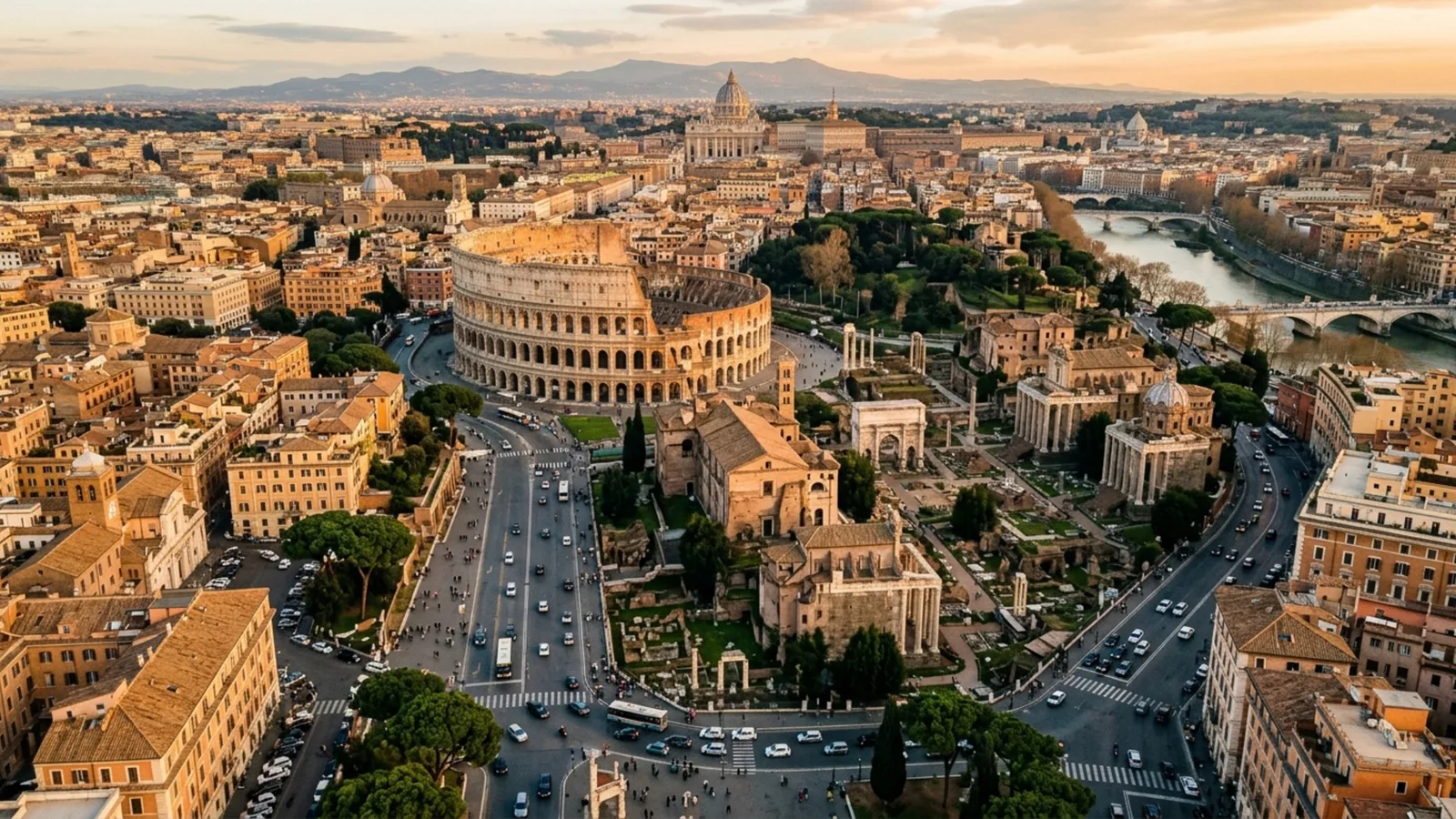 Roma reúne quase três milênios de história em suas ruas