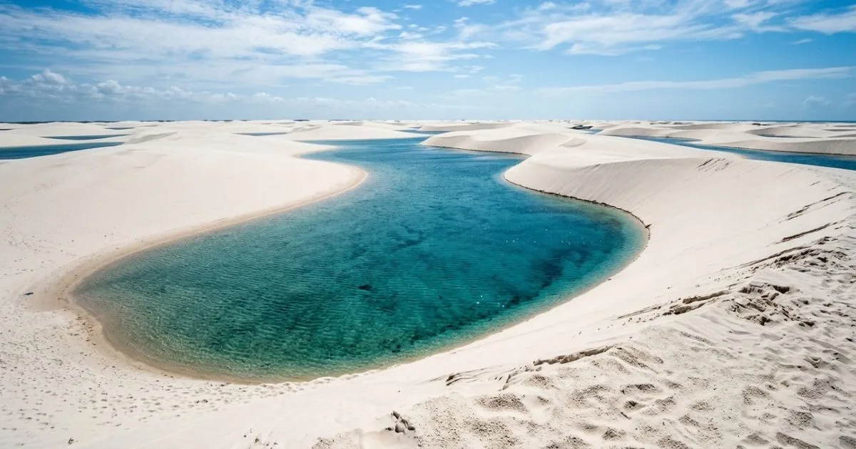 Lençóis Maranhenses reúnem dunas, lagoas temporárias e trilhas sem veículos