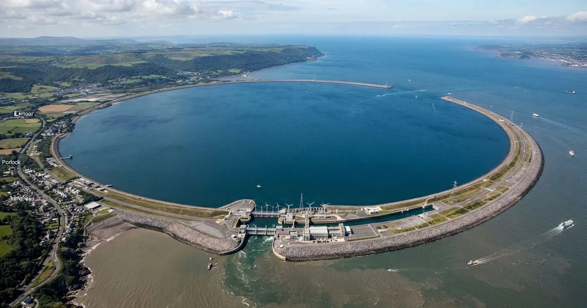 Barreira no Canal de Bristol pode combinar energia das marés e proteção costeira