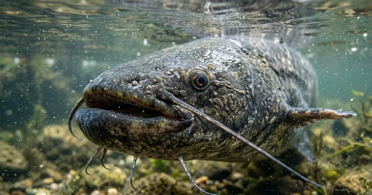 Pescadora captura peixe-gato de dois metros no rio Vístula e devolve animal à água