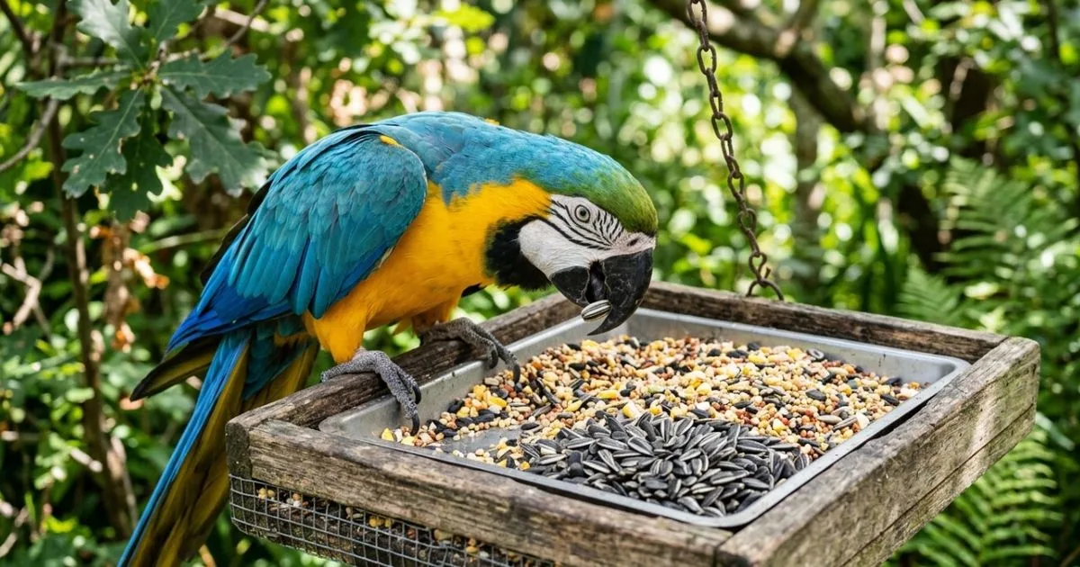 Como evitar que o papagaio escolha apenas as sementes mais gordurosas