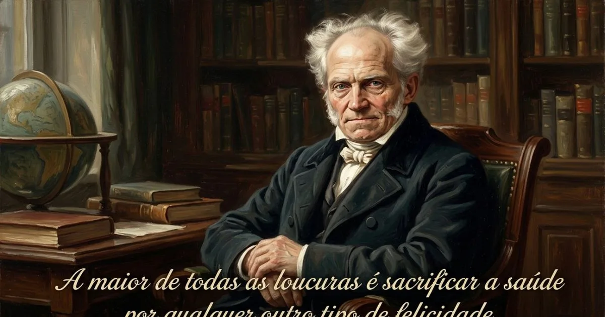 Para Schopenhauer, a saúde é a base para uma vida feliz