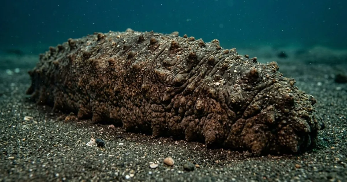 Pepino-do-mar combina defesa química e regeneração para sobreviver no fundo do oceano