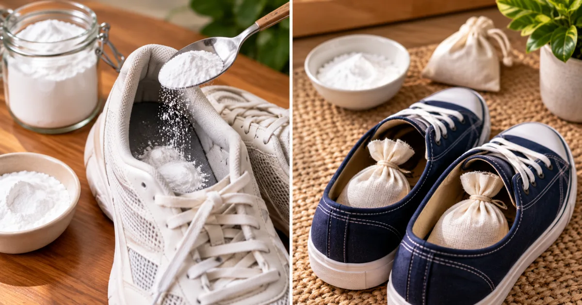 Como reduzir o mau cheiro dos sapatos sem usar perfumes fortes