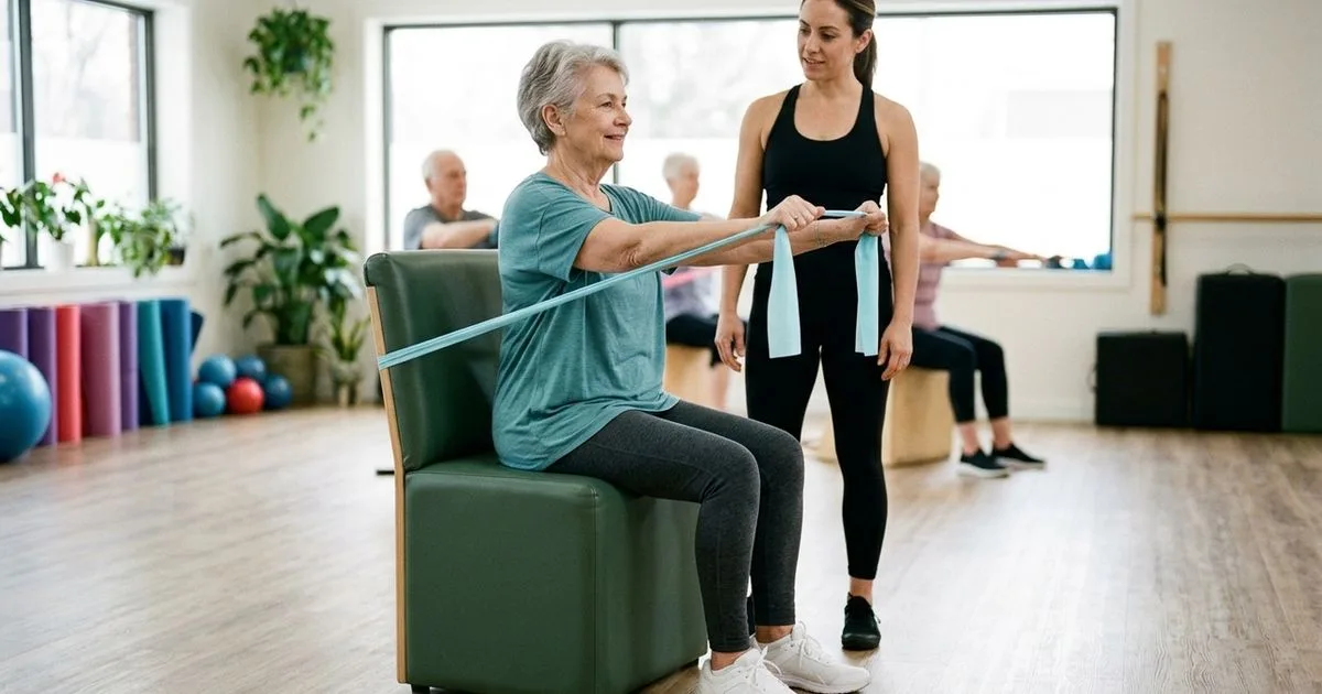 Pilates pode ajudar mulheres acima dos 65 a começar a se exercitar