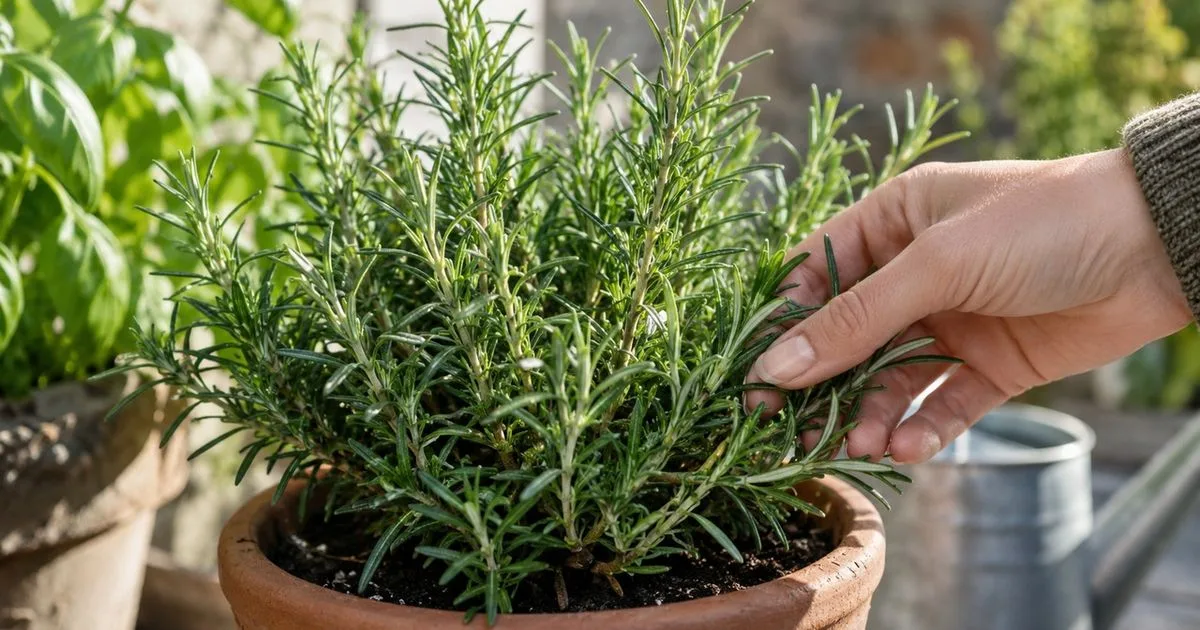 Como podar o alecrim em vaso sem comprometer a recuperação da planta