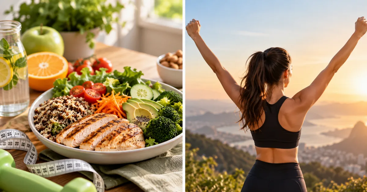 Programa estruturado une alimentação e exercícios no controle do peso
