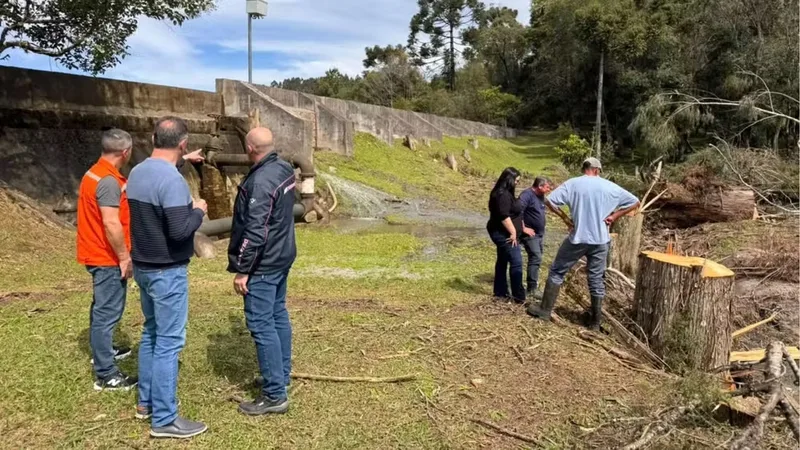 São Marcos retira moradores após alerta de colapso na Barragem Arroio São Luiz