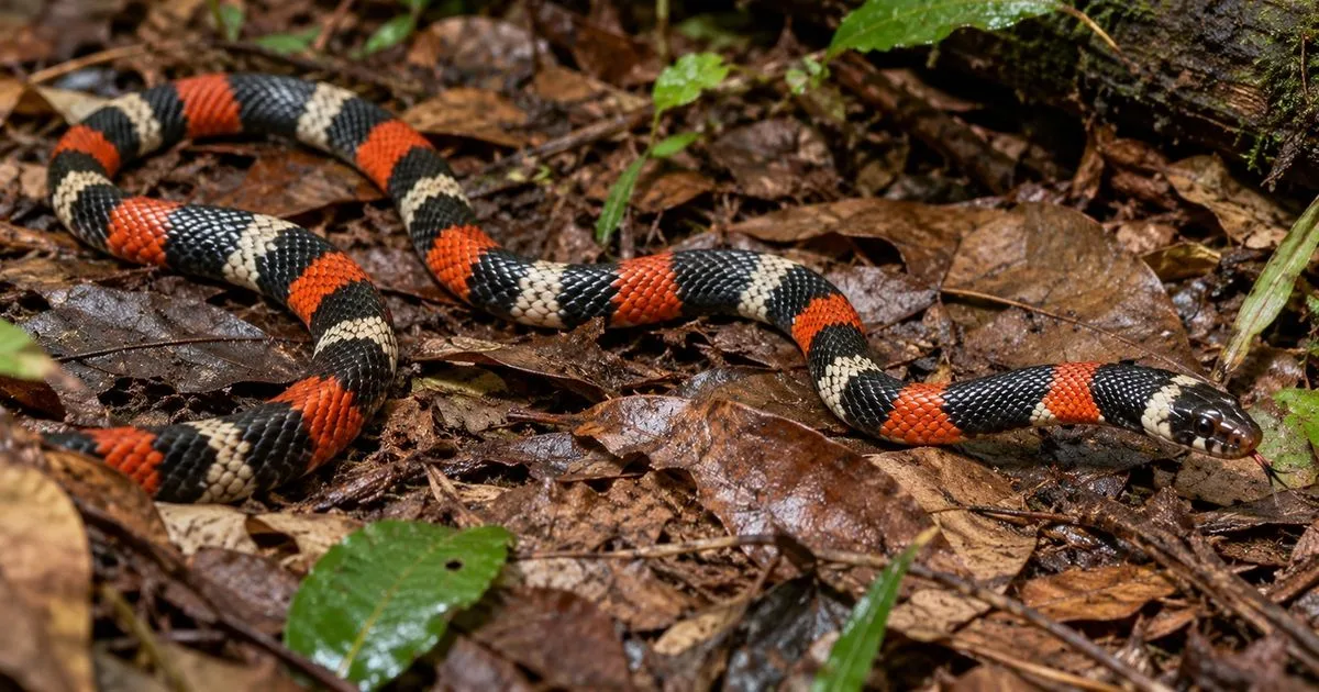 Anéis coloridos não indicam se uma cobra é segura para tocar