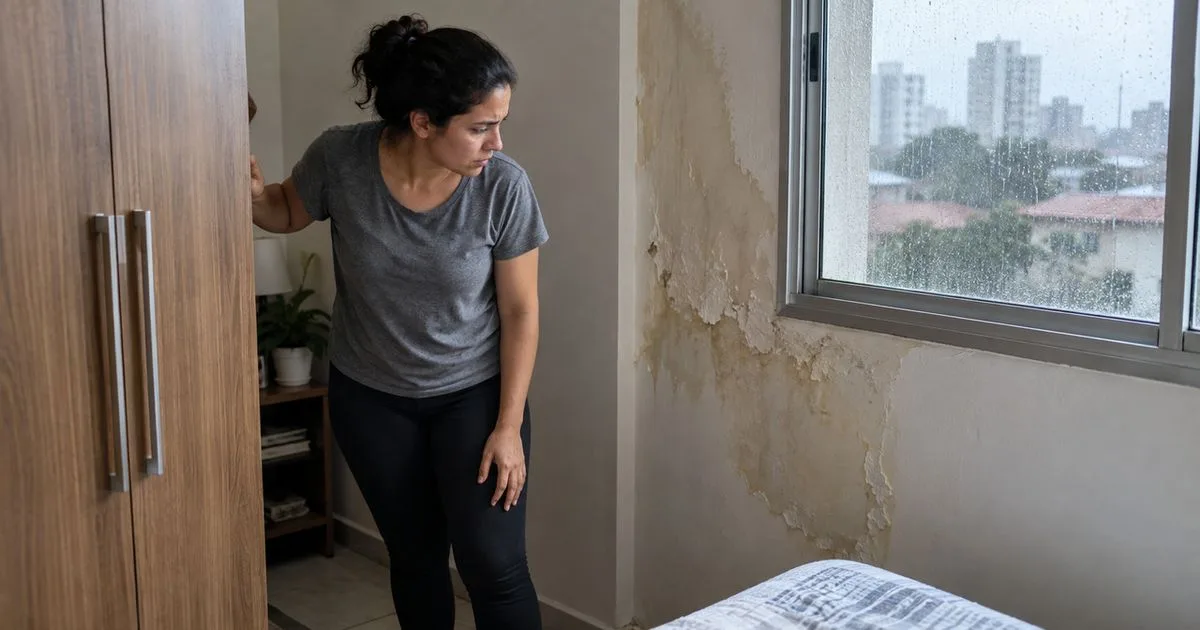 Infiltração já registrada na vistoria pode mudar responsabilidade pelo reparo