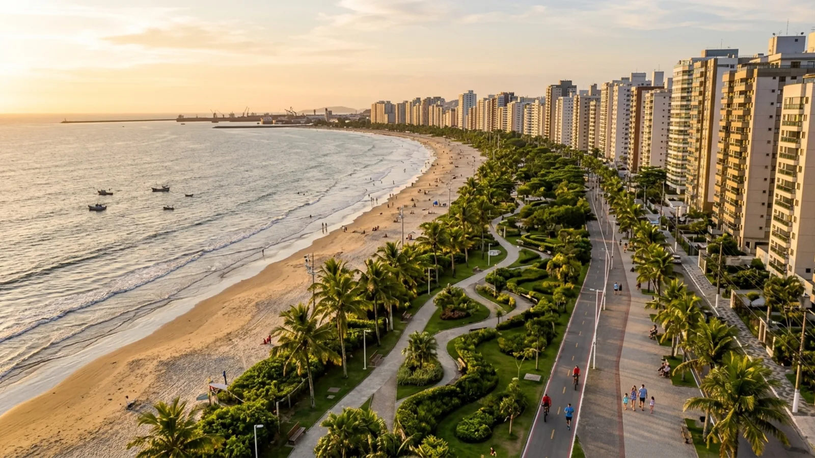 Santos vai além da praia com porto, morros e áreas preservadas