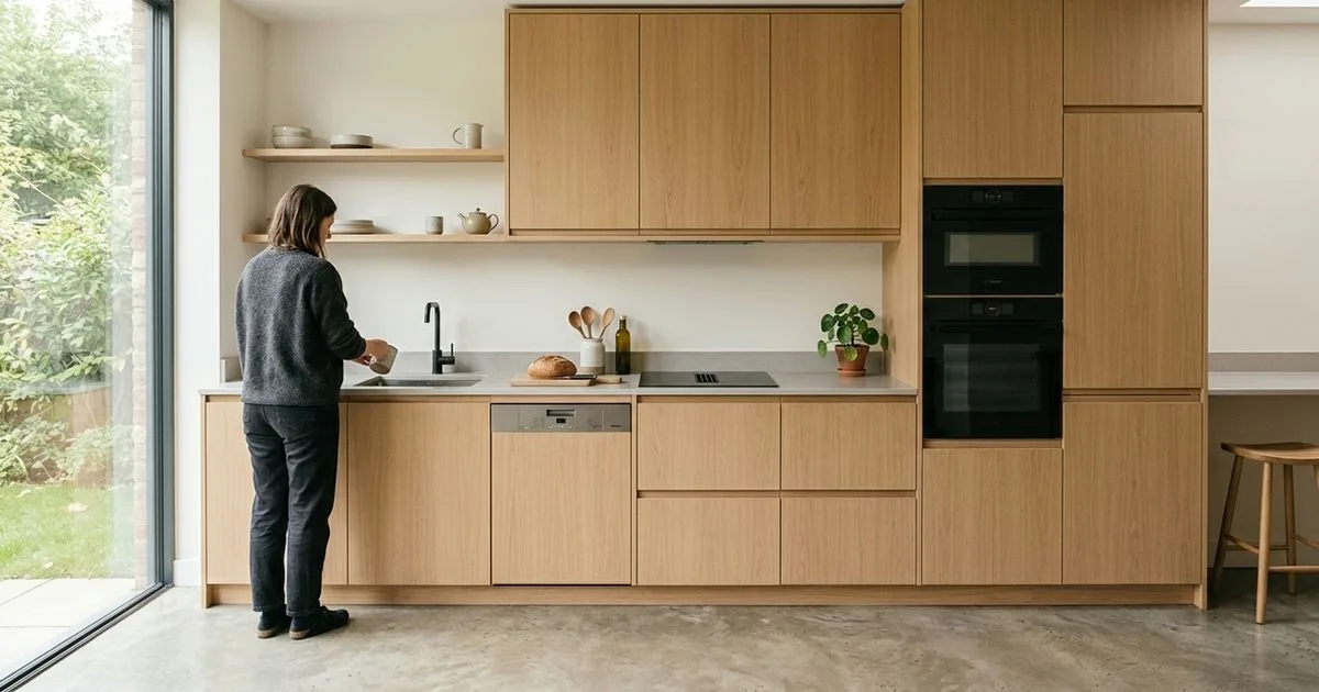 Como escolher sistemas discretos para abrir portas e gavetas da cozinha