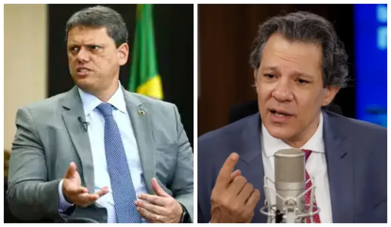 Tarcísio lidera disputa em São Paulo, e Haddad chega a 33%, aponta Datafolha