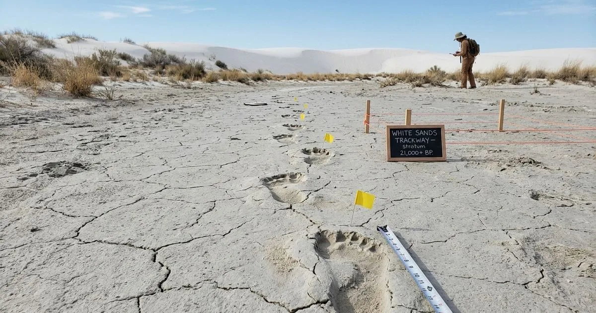 Novas análises sustentam que humanos já viviam em White Sands na Era do Gelo