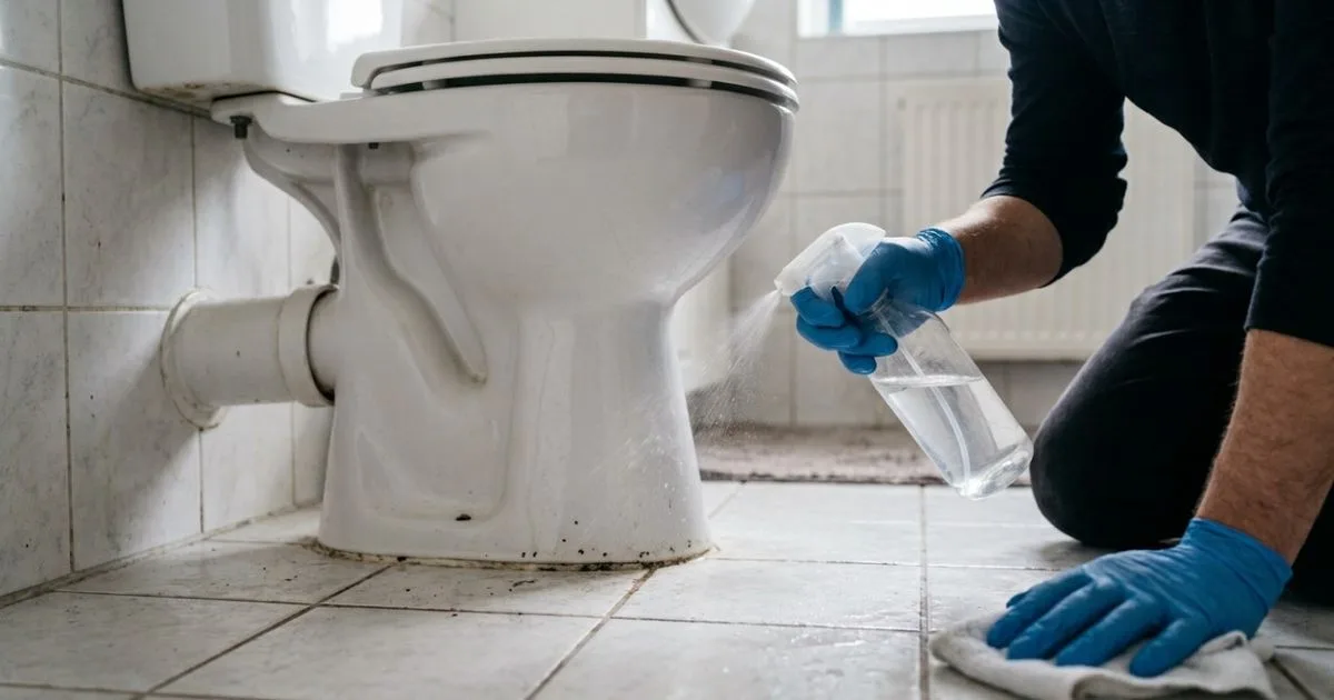 Vinagre pode ajudar na limpeza ao redor do vaso, mas exige cuidados