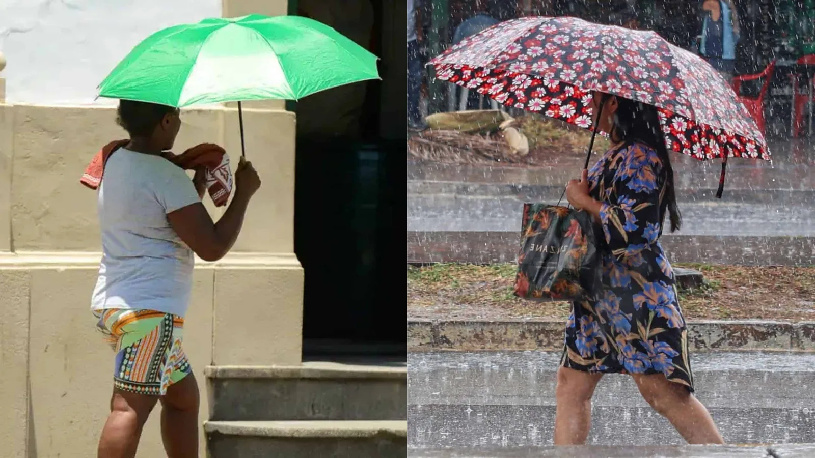 Sul terá alerta para tempestades enquanto Norte e Nordeste enfrentam calor