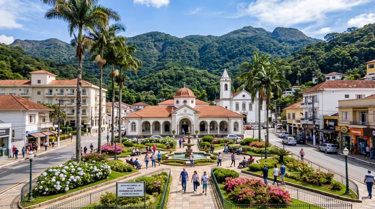 Águas de Lindóia reúne termalismo, serras e passeios tranquilos