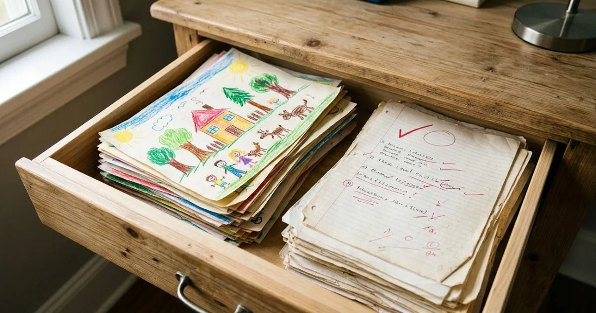 Boletins e desenhos dos filhos podem reforçar a identidade dos pais