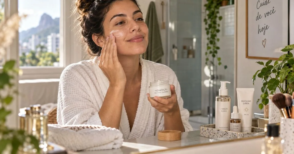 Skincare básico para a manhã: três etapas e poucos minutos