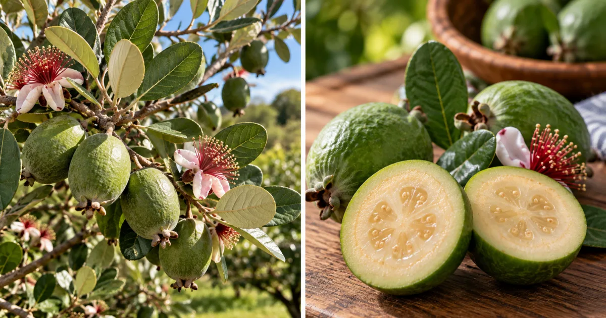 Feijoa: a fruta sul-americana que ganhou espaço na Nova Zelândia