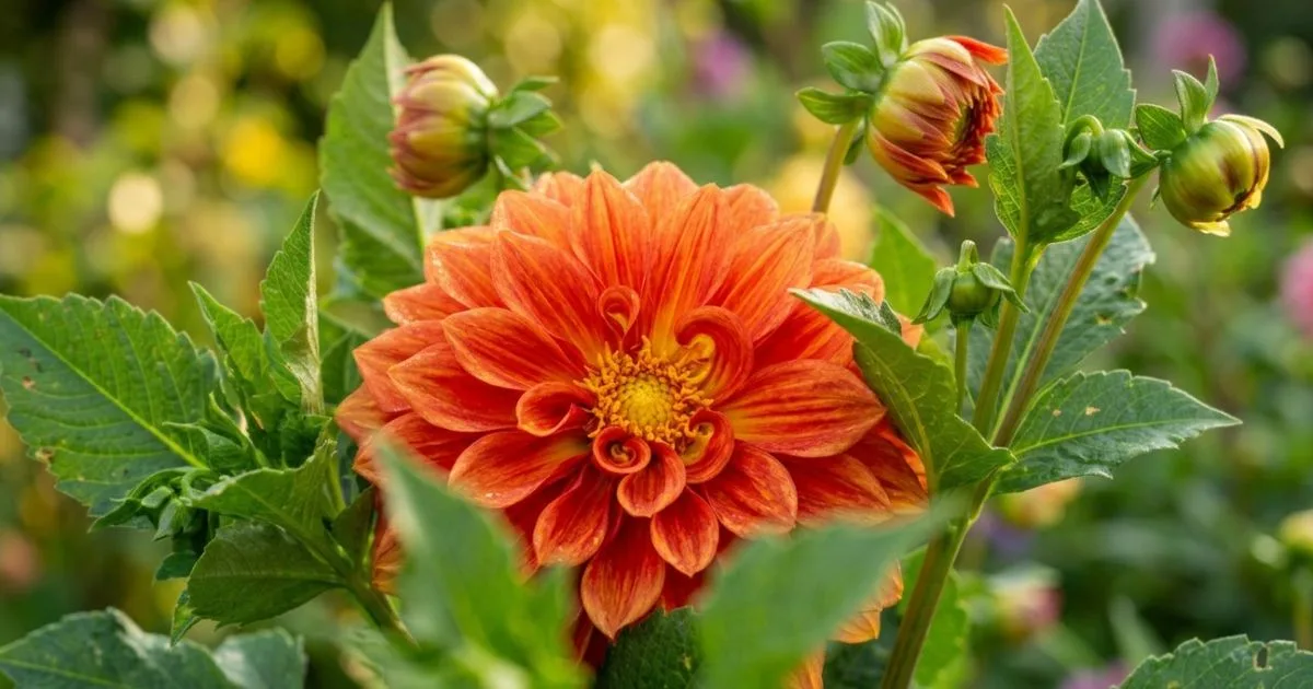 Como a poda de flores secas ajuda as dálias a florescer por mais tempo