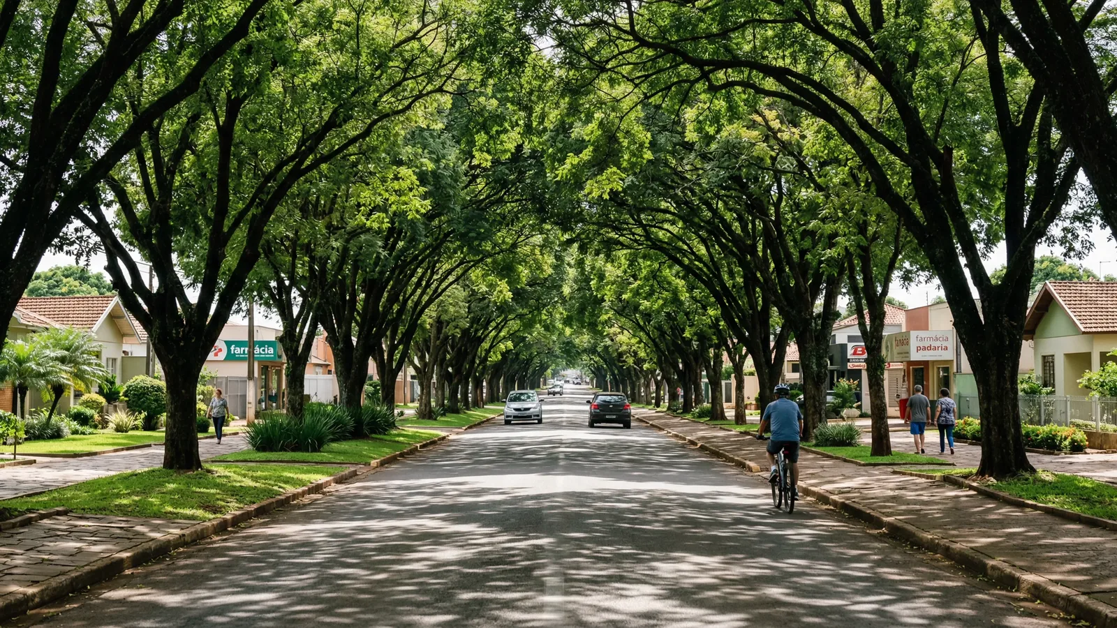 Umuarama tem arborização planejada e está entre as mais verdes do Brasil