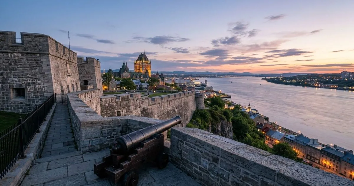 Québec mantém sistema de defesa colonial preservado no centro histórico