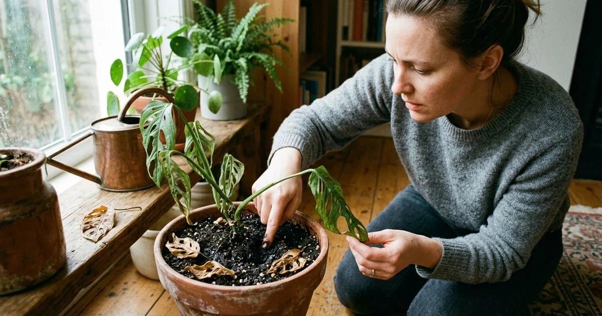 Planta murcha pode pedir menos água, não mais: veja como avaliar o vaso
