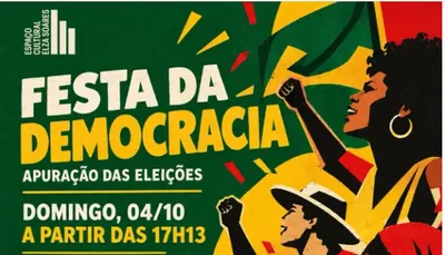 Espaço Cultural Elza Soares recebe festa do MST durante apuração eleitoral