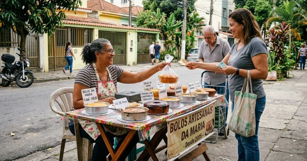 Barraca de Marlene vira ponto de encontro para moradores do bairro