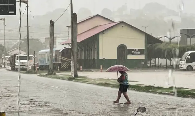 Previsão indica chuva e trovoadas em áreas do Norte e Nordeste