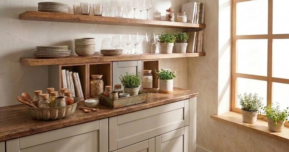 Forma antiga ganha novas funções na organização e na decoração da cozinha