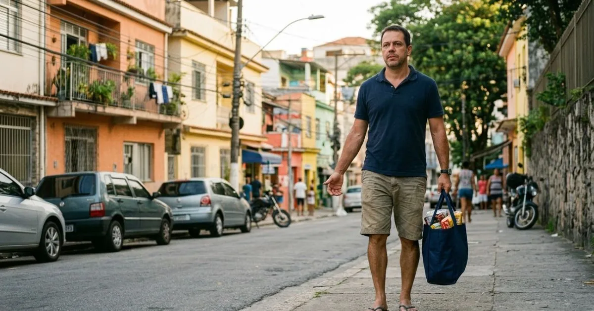 Por que carregar compras com uma mão desafia a estabilidade do corpo
