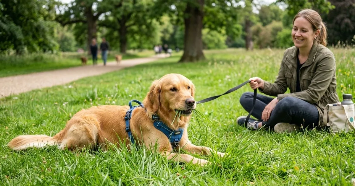 Por que alguns cães comem grama mesmo sem estar doentes