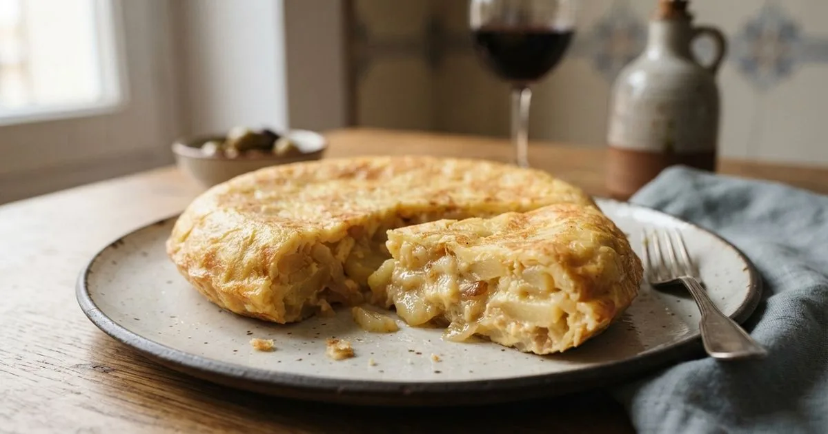 O ponto dos ovos e das batatas define a textura da tortilla espanhola