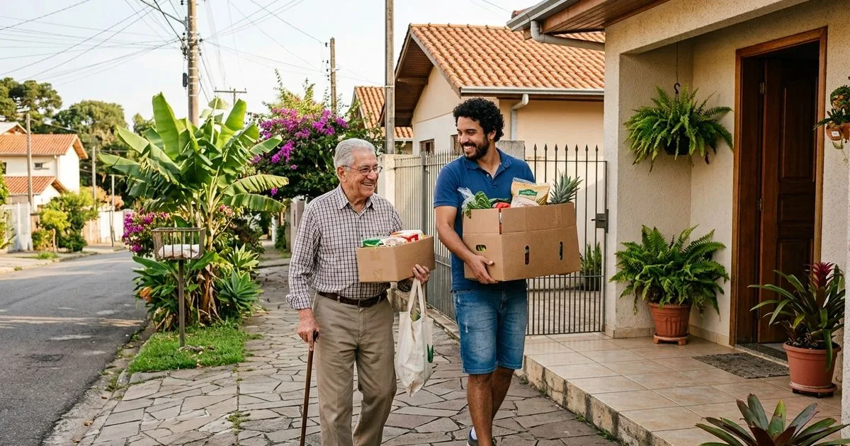 O que a frase sobre soneca e ajuda ensina sobre felicidade