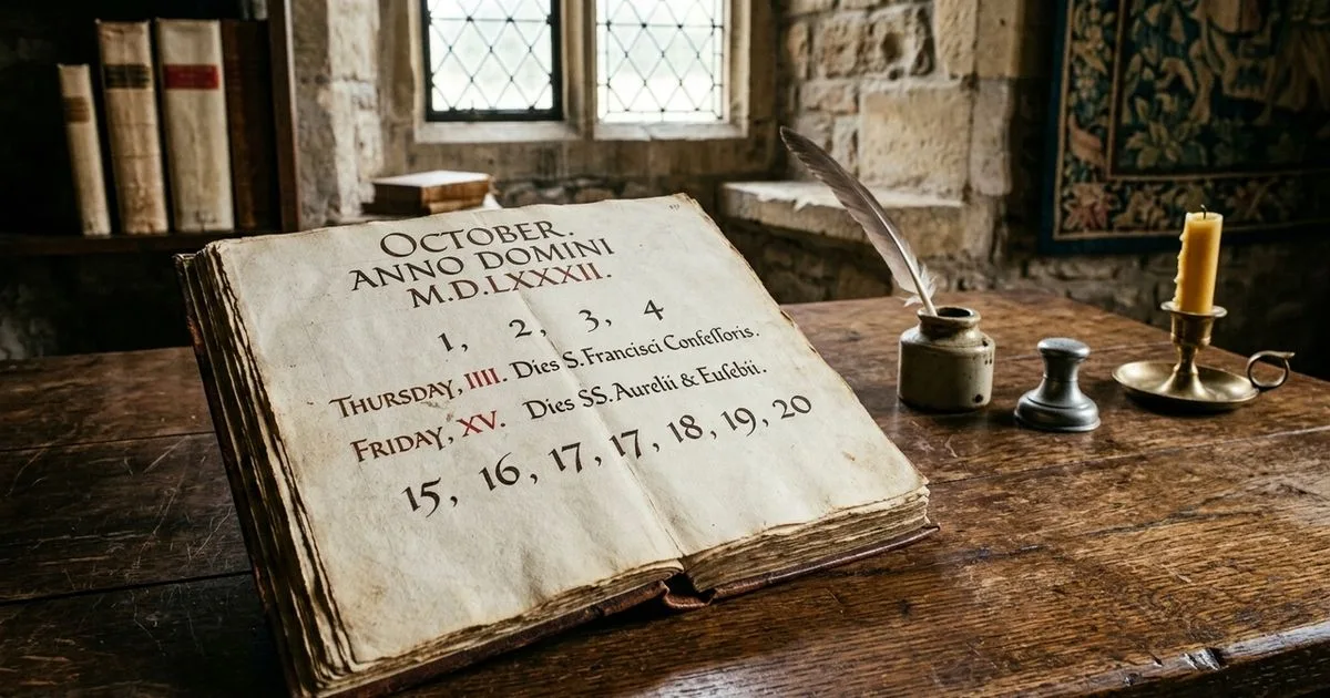 A reforma que mudou a forma de contar os dias em 1582
