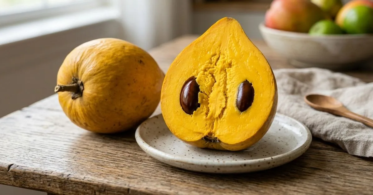 Canistel: fruta de polpa dourada combina doçura e textura cremosa