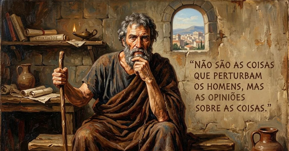Epicteto ensina a lidar com problemas mudando a forma de interpretá-los