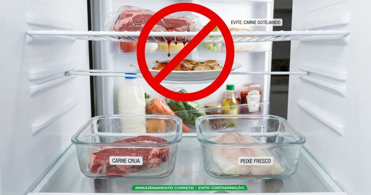 Como separar alimentos crus e prontos dentro da geladeira