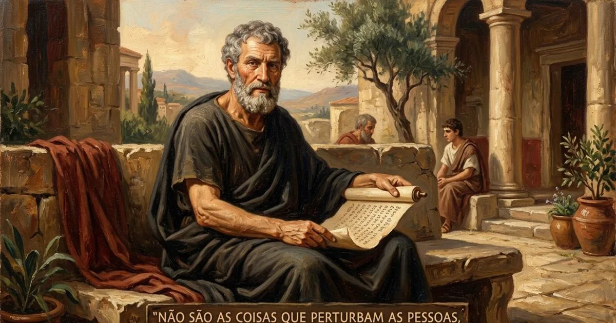 A pausa antes da reação é central na visão de Epicteto